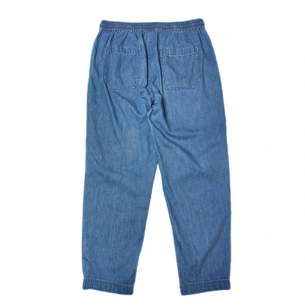 J. Crew Seaside Denim Pants in Chambray Size S